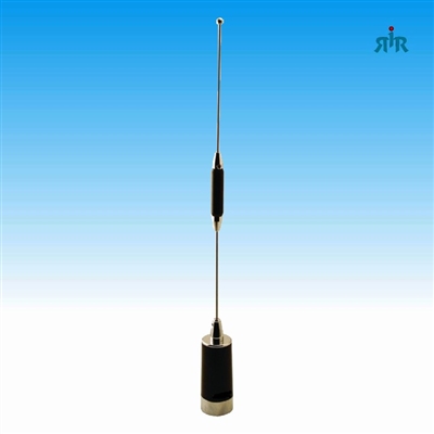 Dual Band Mobile Antenna VHF 150-158 MHz 3 dBd, 450-470 MHz 6 dBd Gain, NMO. TRAM 1182