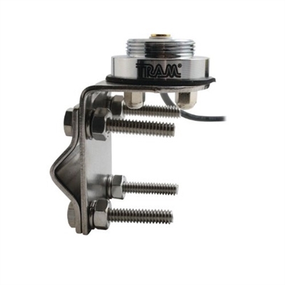 Mirror Antenna Mount NMO With 17 ft RG58 /U Coaxial Cable and Assembled Connector TRAM 1249