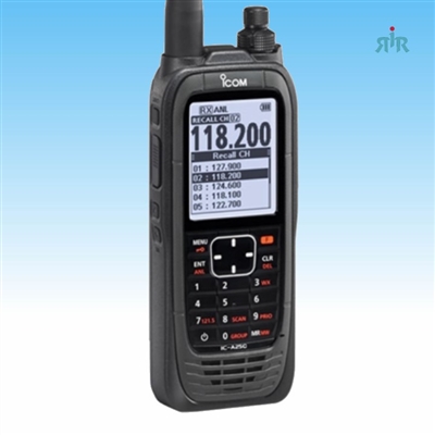 ICOM A25C Aviation Handheld 6 Watts with Communications Version