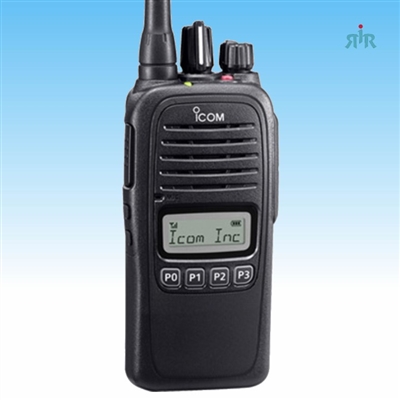 ICOM F1000S VHF, F2000S UHF 128 Channels Analog Waterproof Portable Radios with LCD