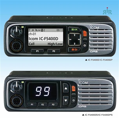 ICOM F6400D UHF IDAS Radios, 1024 Channels, GPS, Bluetooth