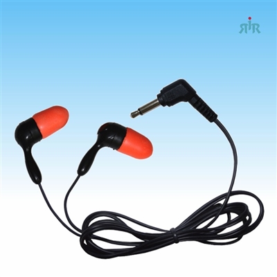 Klein Electronics Foam Listen-Only Earpiece with 3.5mm Connector