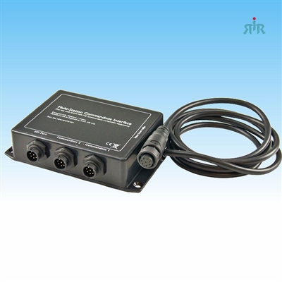 Icom IUK2CMA Dual COMMANDMICIV HM195 Remote Microphone Adapter