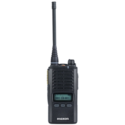 MAXON MP-4000 Series Portable Radio. MP4424 UHF 4W, MP4124 VHF 5W