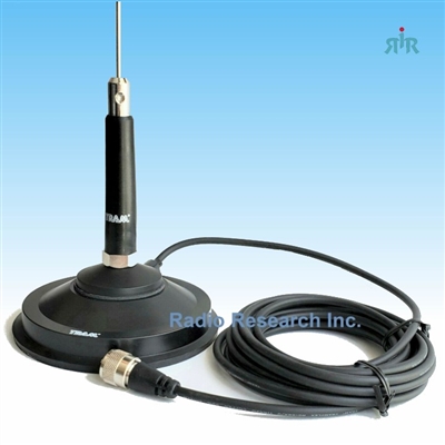 Antenna CB 26-29 MHz With 5 inch Magnet Mount, PL259 Connector. NH4HC