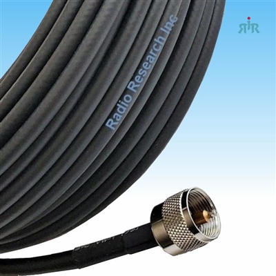 RG-8X Flexible Precision Coax Cable Assemblies 3 to 100 ft.