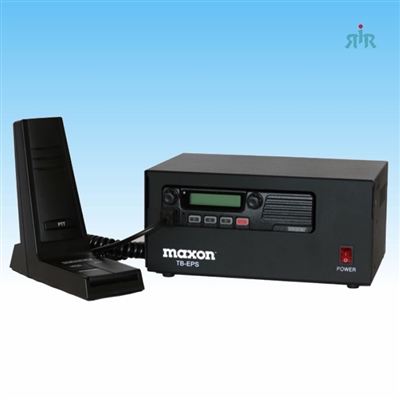 MAXON Base Station TB-8102 VHF 136-174 MHz, TB-8402 UHF 400-520 MHz, 45/50W, 512 ch., Desk Microphone