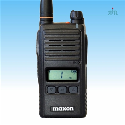 MAXON TJ-3100V VHF, TJ-3400U UHF Radios with Display, Pre-programmed, With Accessories