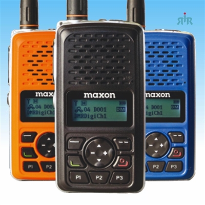 MAXON TPD8124, TPD8424 Analog-Digital DMR TDMA Radio UHF 440-470 MHz, VHF 136-174 MHz, 512 Ch